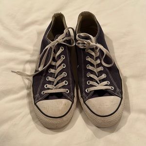 Navy blue Converse size 12